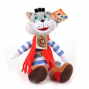 Мягкая игрушка Матроскин из мультфильма "Трое из Простоквашино", озвученная (Мульти Пульти, V27548/22sim)